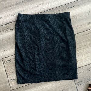 Guess Los Angeles Black High Waist Seamed Zipper Stretch mini skirt 4 S Fall